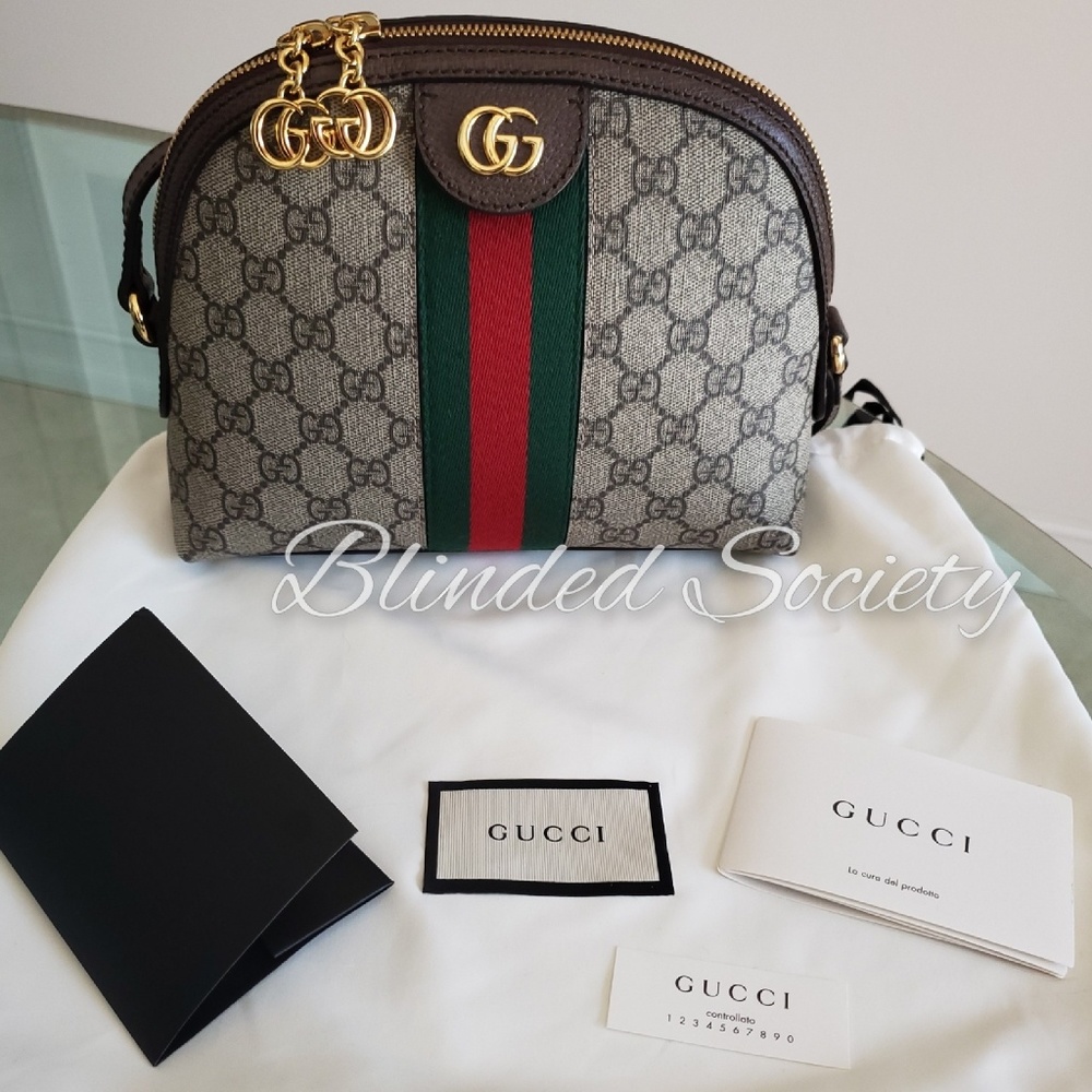 ☆☆SOLD☆☆ Gucci Ophidia GG Supreme Crossbody Bag - Picture 3 of 7